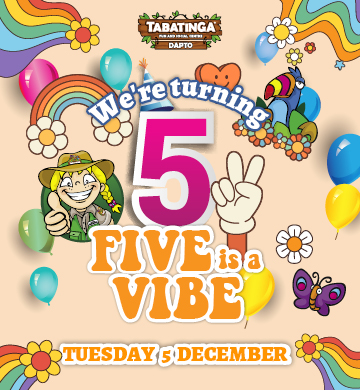 TABATINGA 5th BIRTHDAY – FIVE IS A VIBE