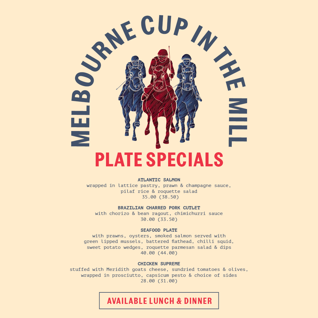 DLC_Melbourne Cup PLATE specials MILL